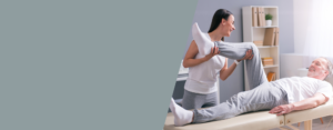 Female Physio leg treatment | Physiotherapy & Pilates | Stafford, Brisbane Northern Suburbs